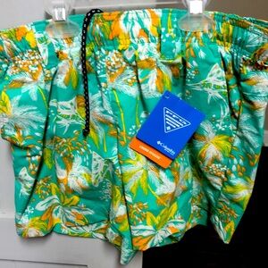 Columbia Tropical Print Swim Shorts